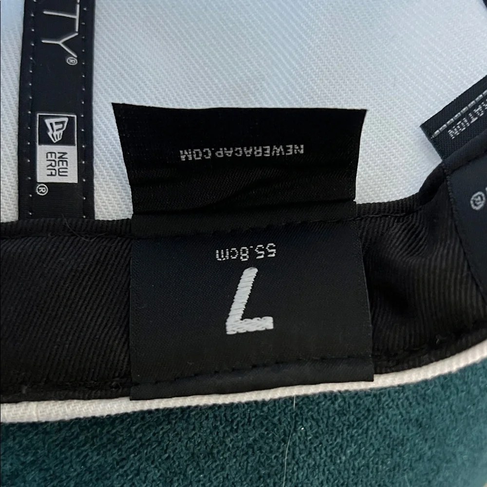 New Era White and Black Dodgers Cap
